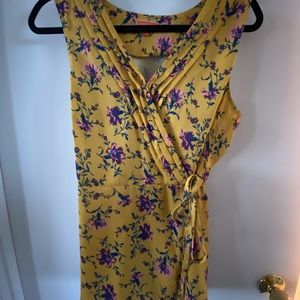 ModCloth wrap sleeveless blouse